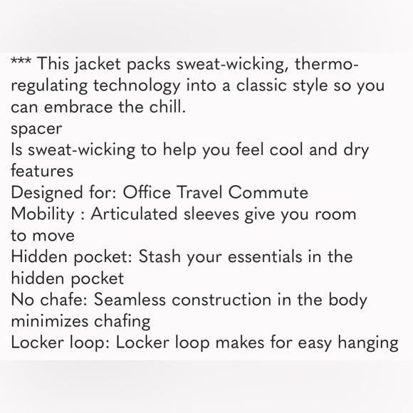 Lululemon embrace the space jacket. Never worn. Sz 8 stretch material no flaw - Picture 8 of 8